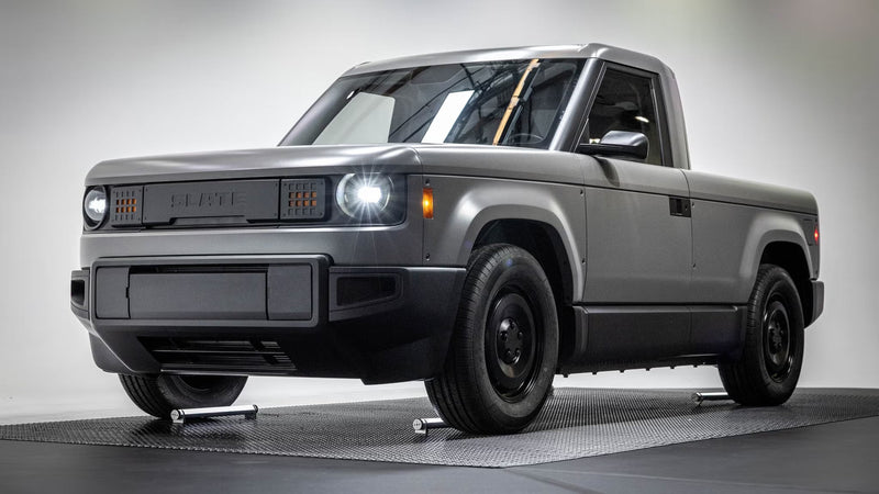 The $25K Slate Truck Has No Radio — And the 12V Industry Is Paying Attention