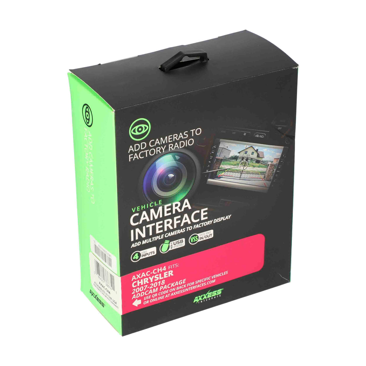 Camera Data Interface - Chrysler | Dodge | Jeep 2007-2018 — AXAC-CH4