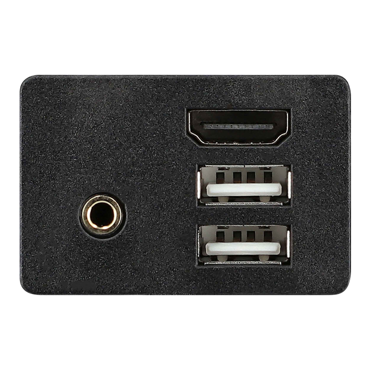 USB/AUX/HDMI® Replacement Panel - Hyundai | Kia 2011-2020 — AXUSB-HK3