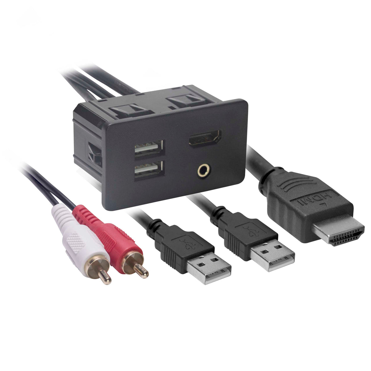 USB Media Hub Replacement - Ford Mustang 2015-2023 — AXFD-USB