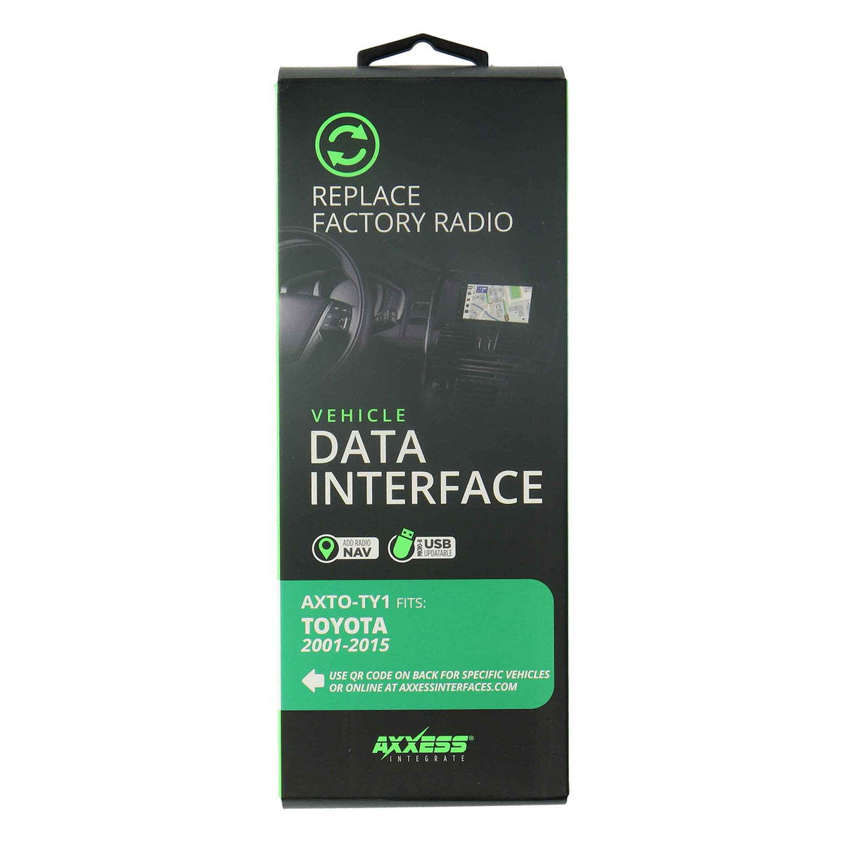 Data Interface with Data Signal Turn-On - Toyota 2001-2015 — AXTO-TY1