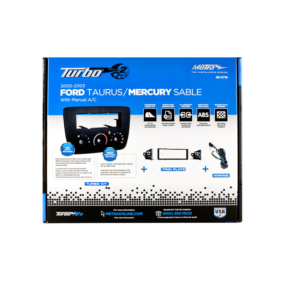 Ford Taurus | Mercury Sable 2000-2003 — 99-5716