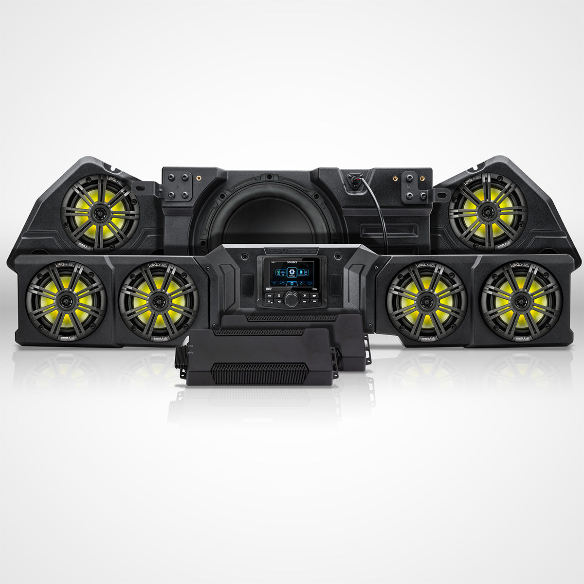 SSV Works 265-DF11-PHZ5KL Can-Am Defender HD11 Audio Kit manufacturer image
