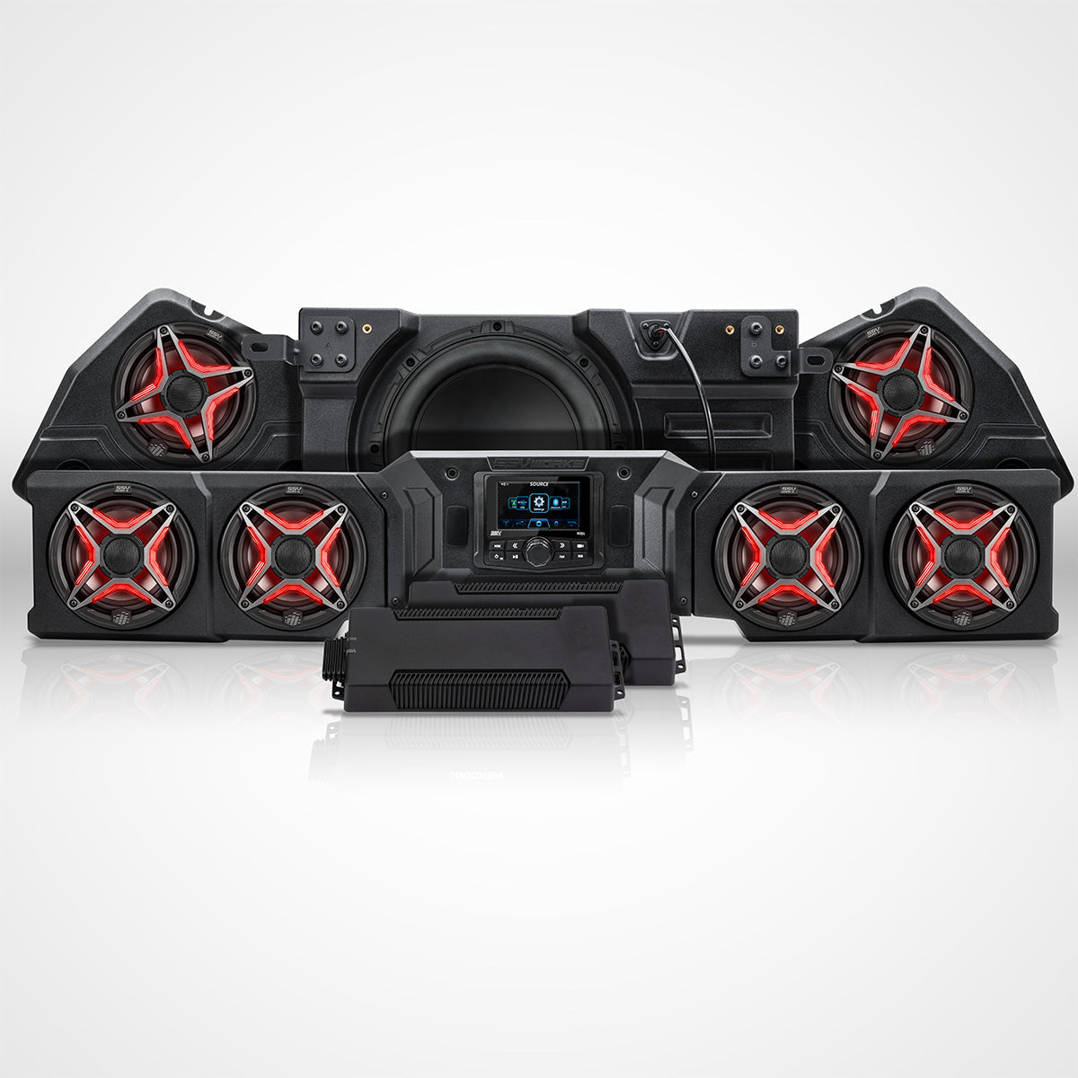 SSV Works 260-DF11-PHZ5V Can-Am Defender HD11 Audio Kit manufacturer image