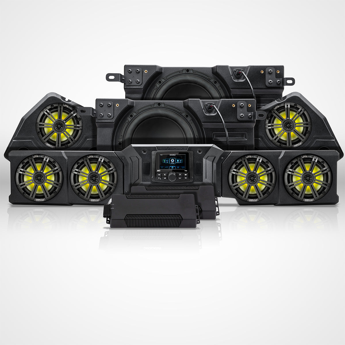 SSV Works 265-DF11-PHZ7KL Can-Am Defender HD11 Audio Kit manufacturer image