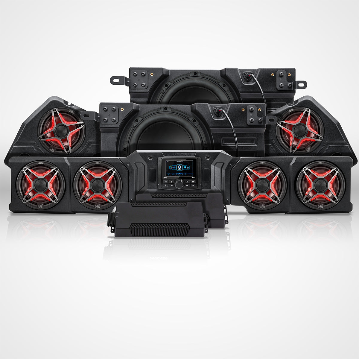 SSV Works 265-DF11-PHZ7V Can-Am Defender HD11 Audio Kit manufacturer image