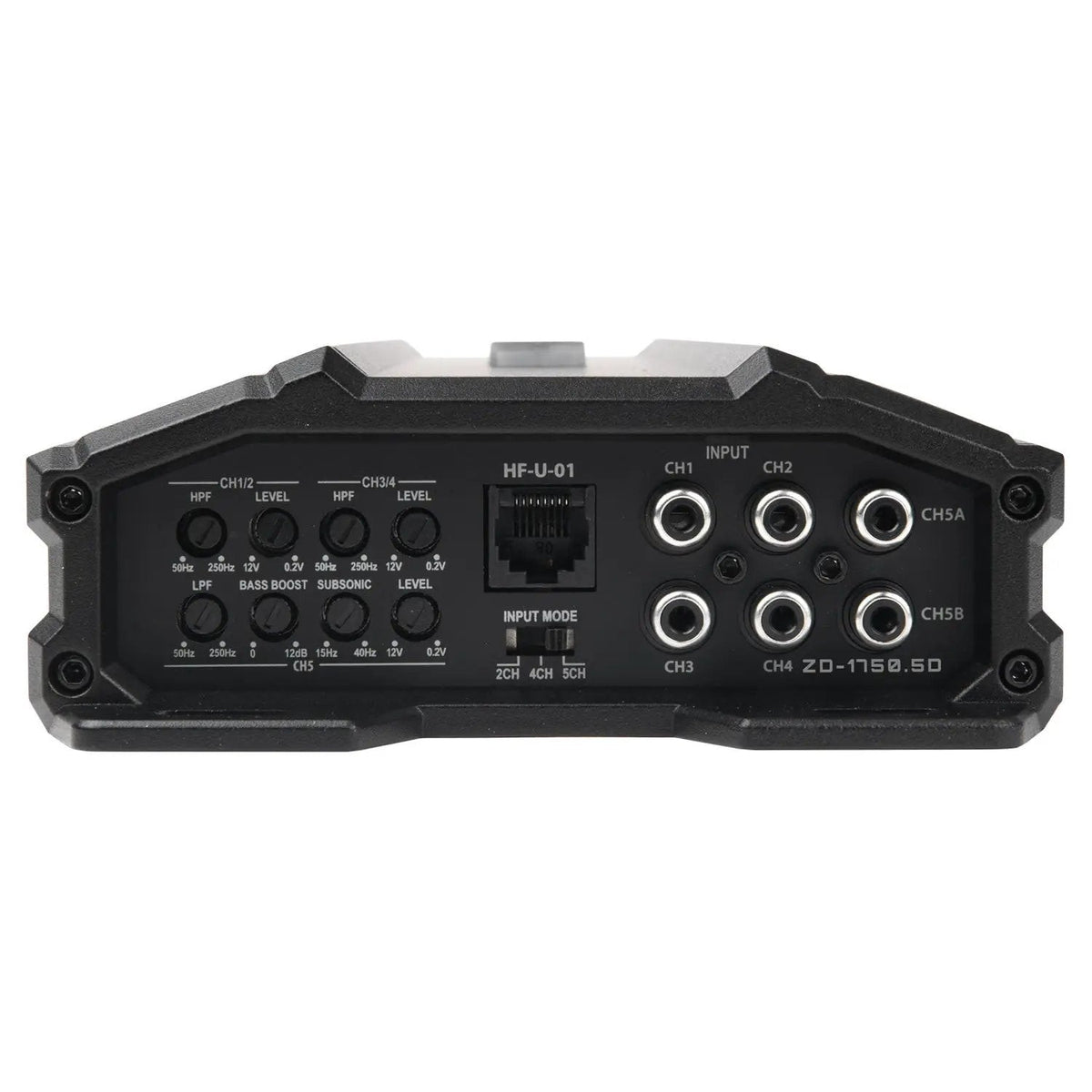 Hifonics Hifonics ZD-1750.5D ZEUS DELTA 1700 Watt Five Channel Amplifier - Car Audio