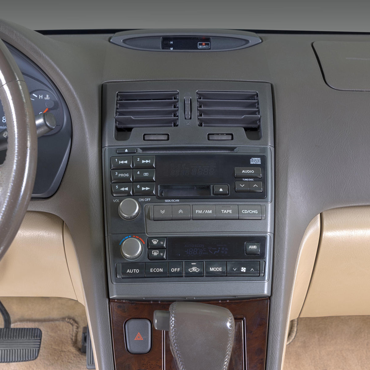 Nissan Maxima 2000-2003 (without factory NAV or small radio/pocket combo) — 95-7645G