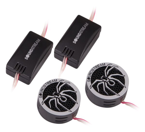 Soundstream TWT.5 1" PEI Dome Surface or Angled Mounting 4 Ohm Tweeter Set