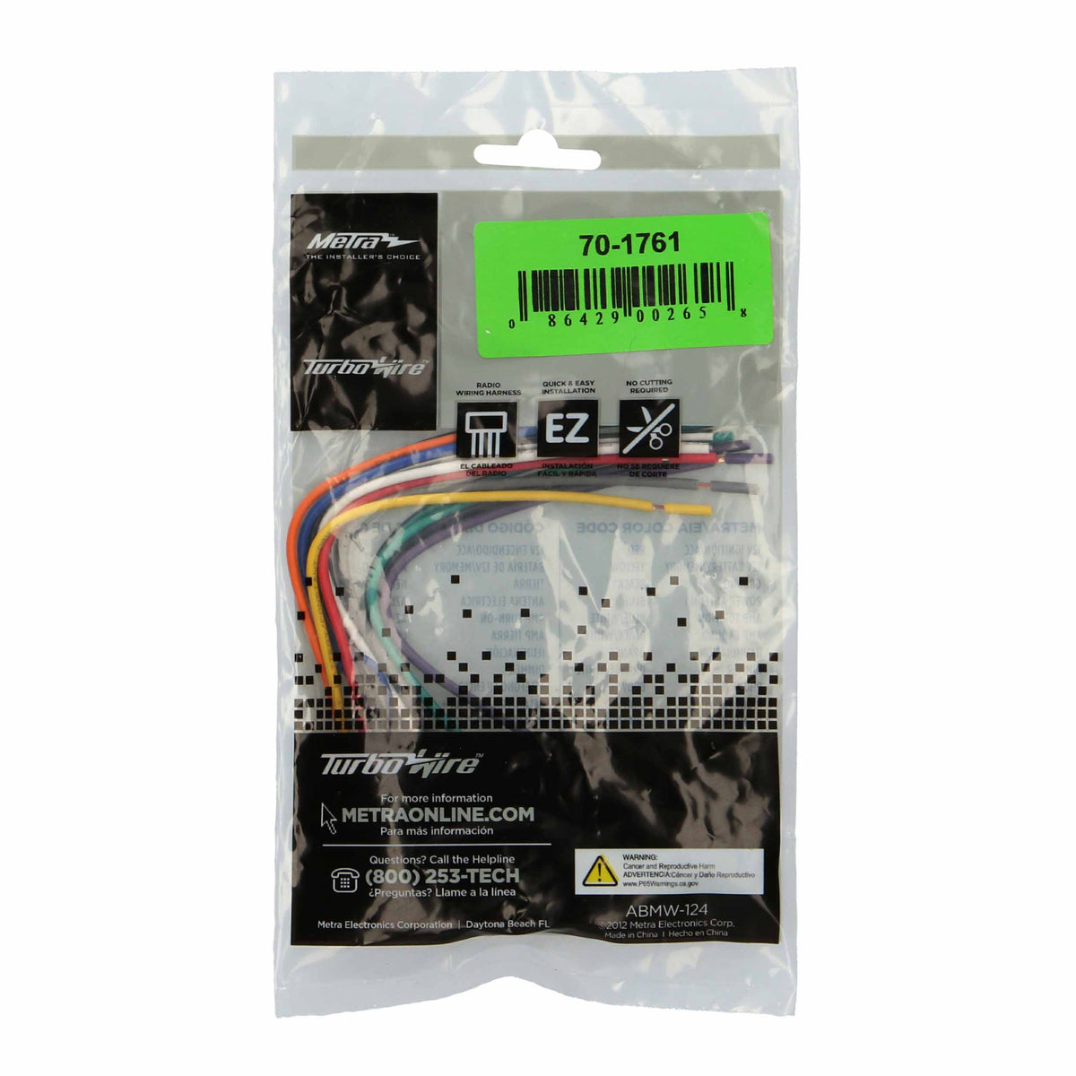 Radio Replacement Harness - Geo | Lexus | Scion | Subaru | Toyota 1983-2024 — 70-1761