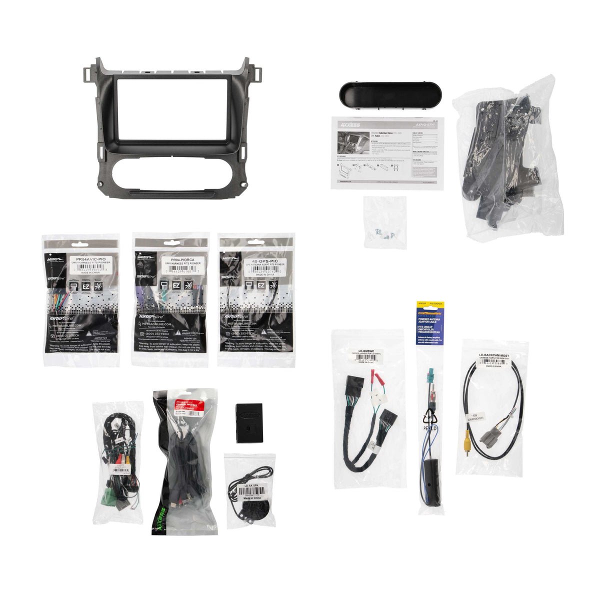 Pioneer® Radio Integration Package - Suburban | Tahoe | Yukon 2015-2020 — AXPIO-STY1