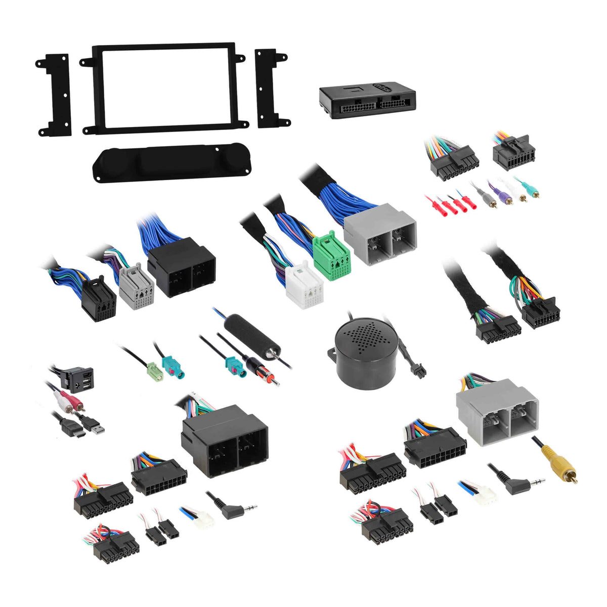 Pioneer® Radio Integration Package - Chevy Silverado | GMC Sierra 2019-2021 — AXPIO-SIL2