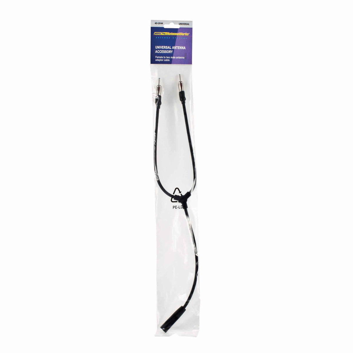 Universal Antenna Adapter | 2 Male to Female — 40-UV44