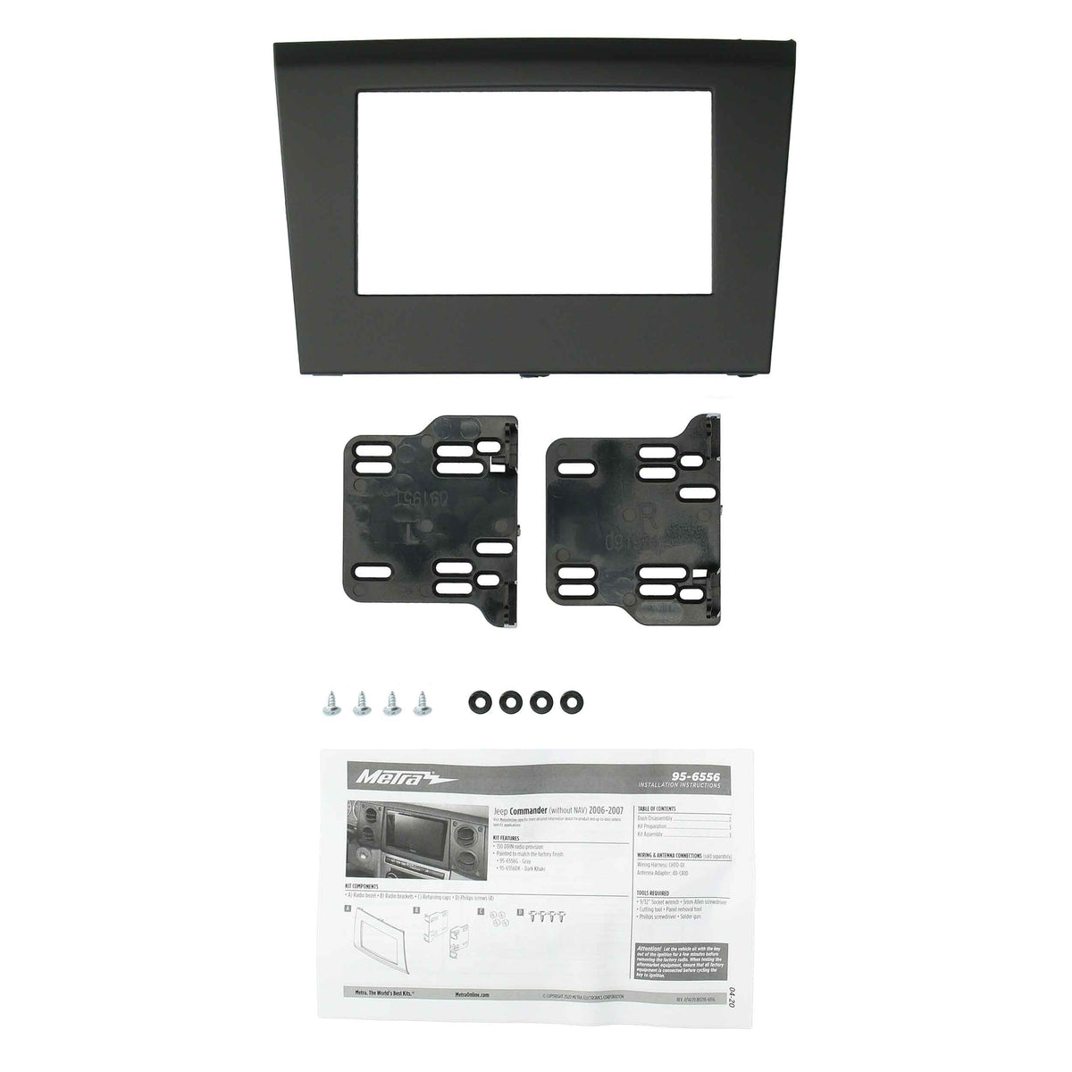 Jeep Commander 2006-2007 (without factory NAV) — 95-6556G