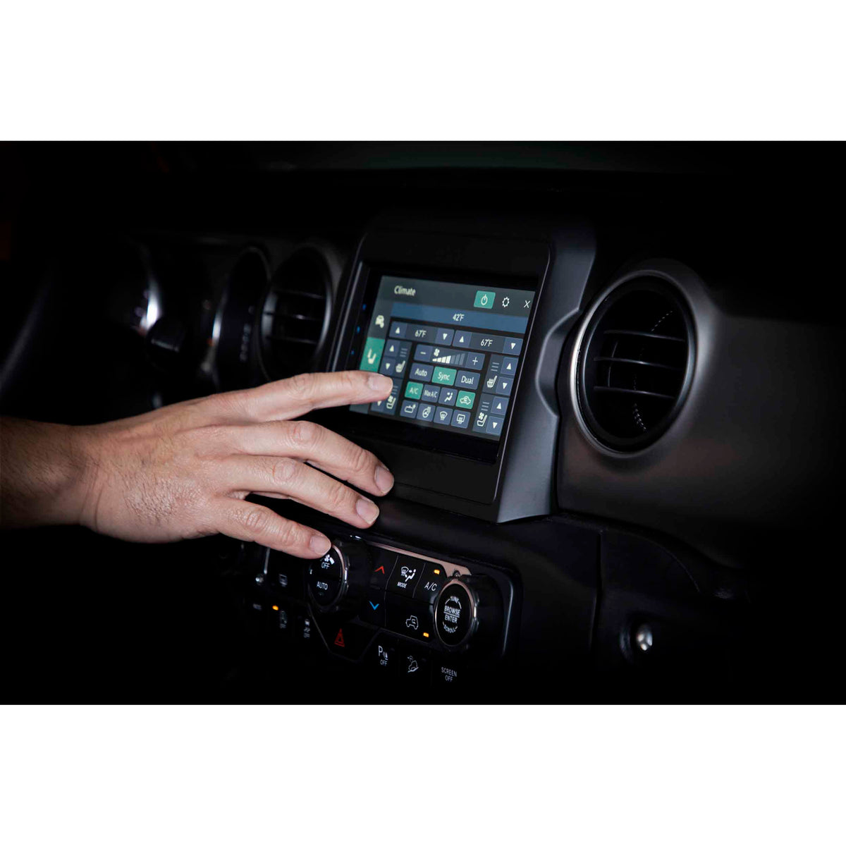 Pioneer® Radio Integration Package - Jeep Wrangler JL 2018.5-2023 — AXPIO-JL1