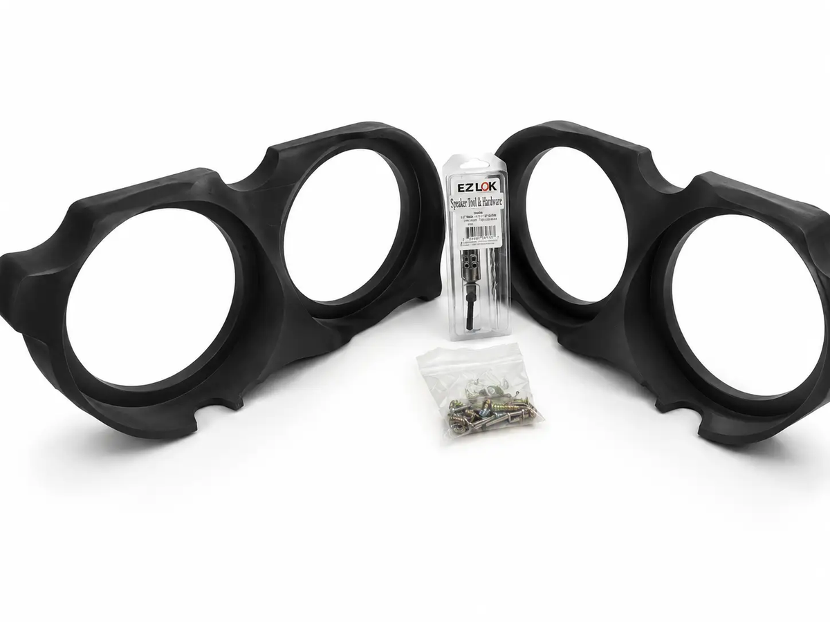 Nagy's Customs Quad-8" Harley Davidson Outside Mount Adapters 1998-Present