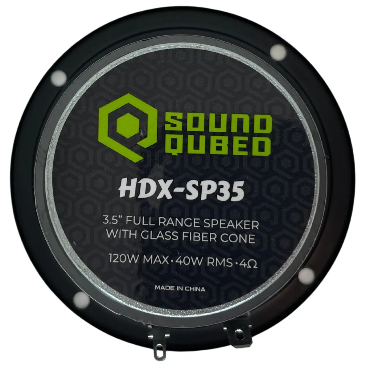 SoundQubed SoundQubed HDX Series 3.5" Midrange Speakers (pair) - Car Audio
