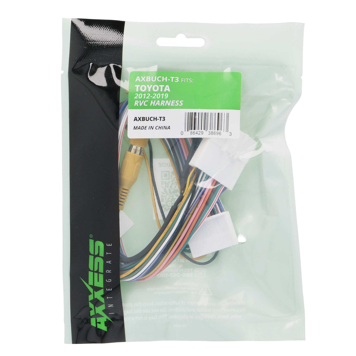 Backup Camera Retention Harness - Toyota 2012-2019 — AXBUCH-T3