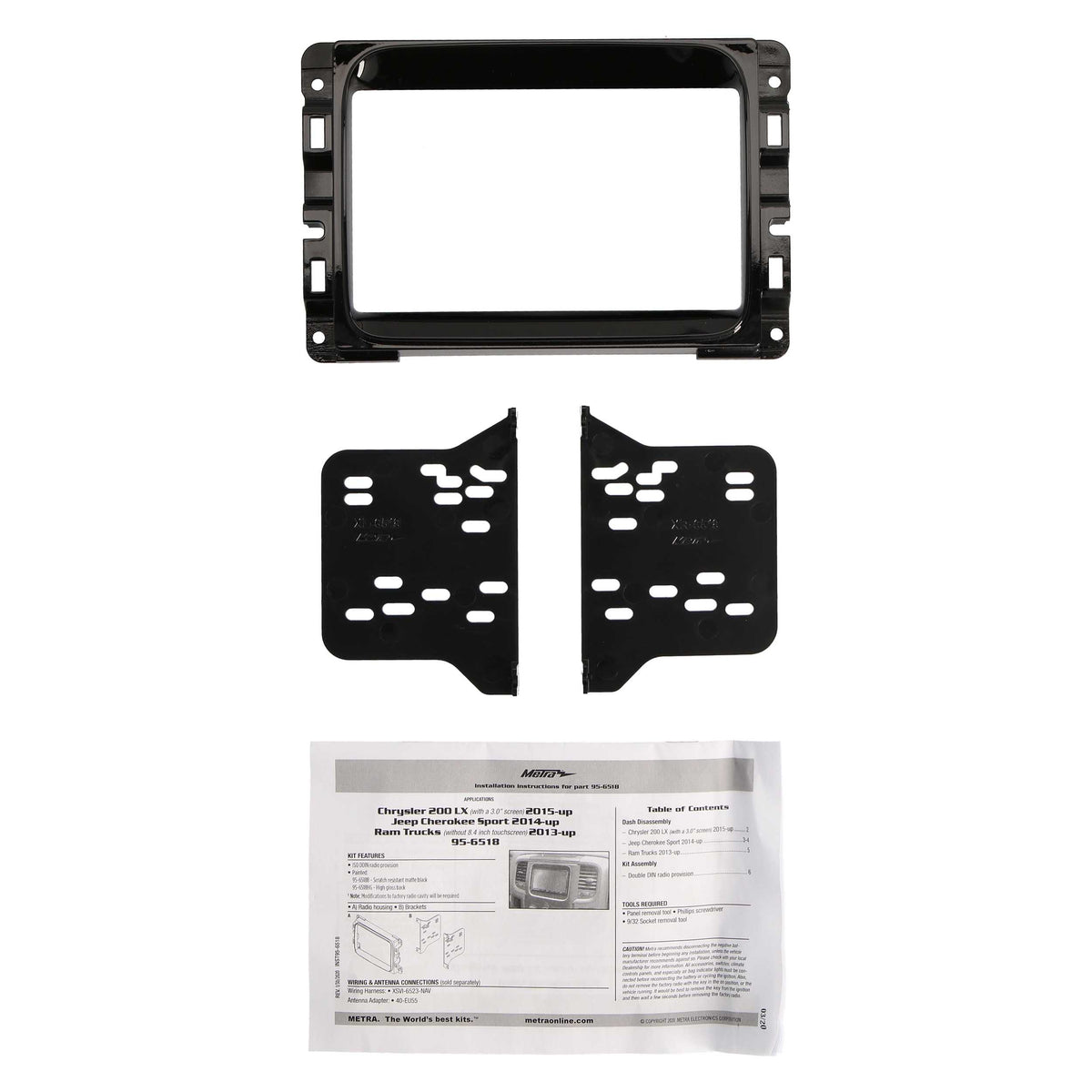 Chrysler | Jeep | RAM 2013-2024 (non-US vehicles) — 95-6518HG