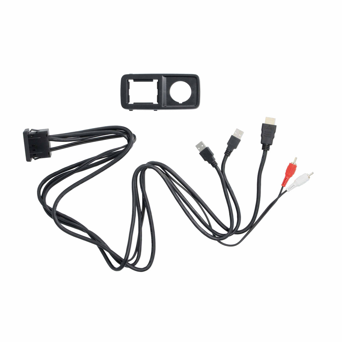 USB/AUX/HDMI® Replacement Panel - Jeep® 2014-2018 — AXUSB-JP1