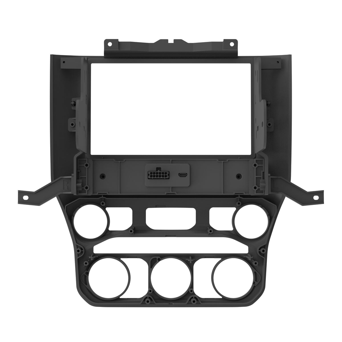 RAM 2019-2024 (with factory 8.4” screen & auto climate, excludes Classic models) — 107-CH6B
