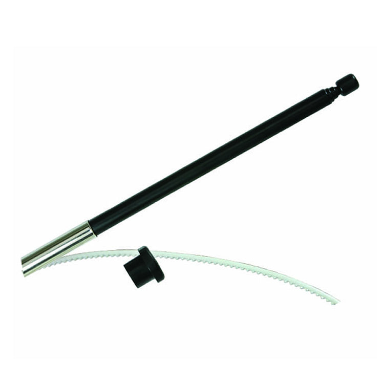 Power Antenna Replacement Mast | Black Stainless Steel — 44-PWR22B