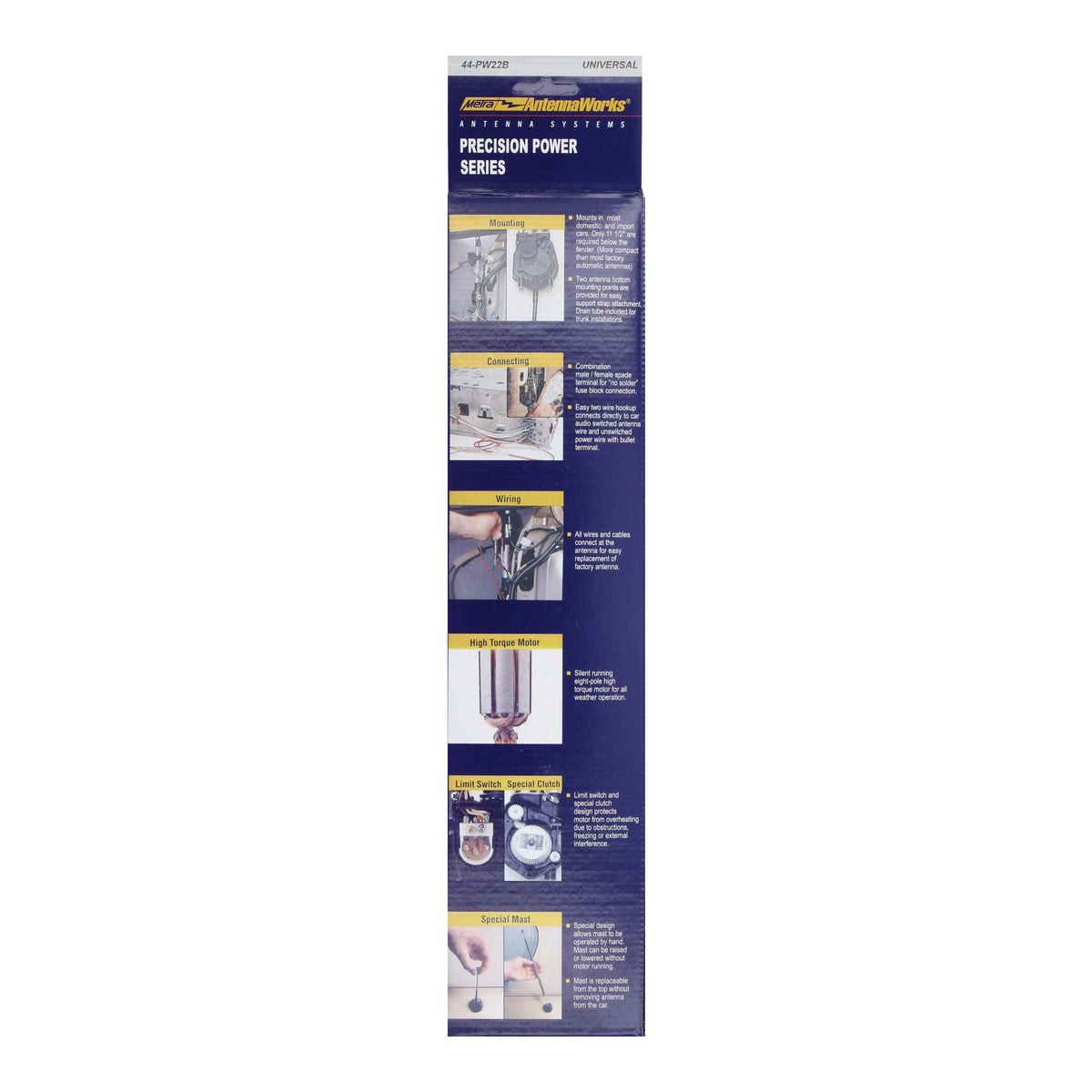 Fully Automatic Power Antenna | Black — 44-PW22B