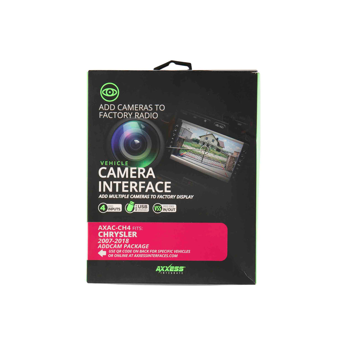 Camera Data Interface - Chrysler | Dodge | Jeep 2007-2018 — AXAC-CH4