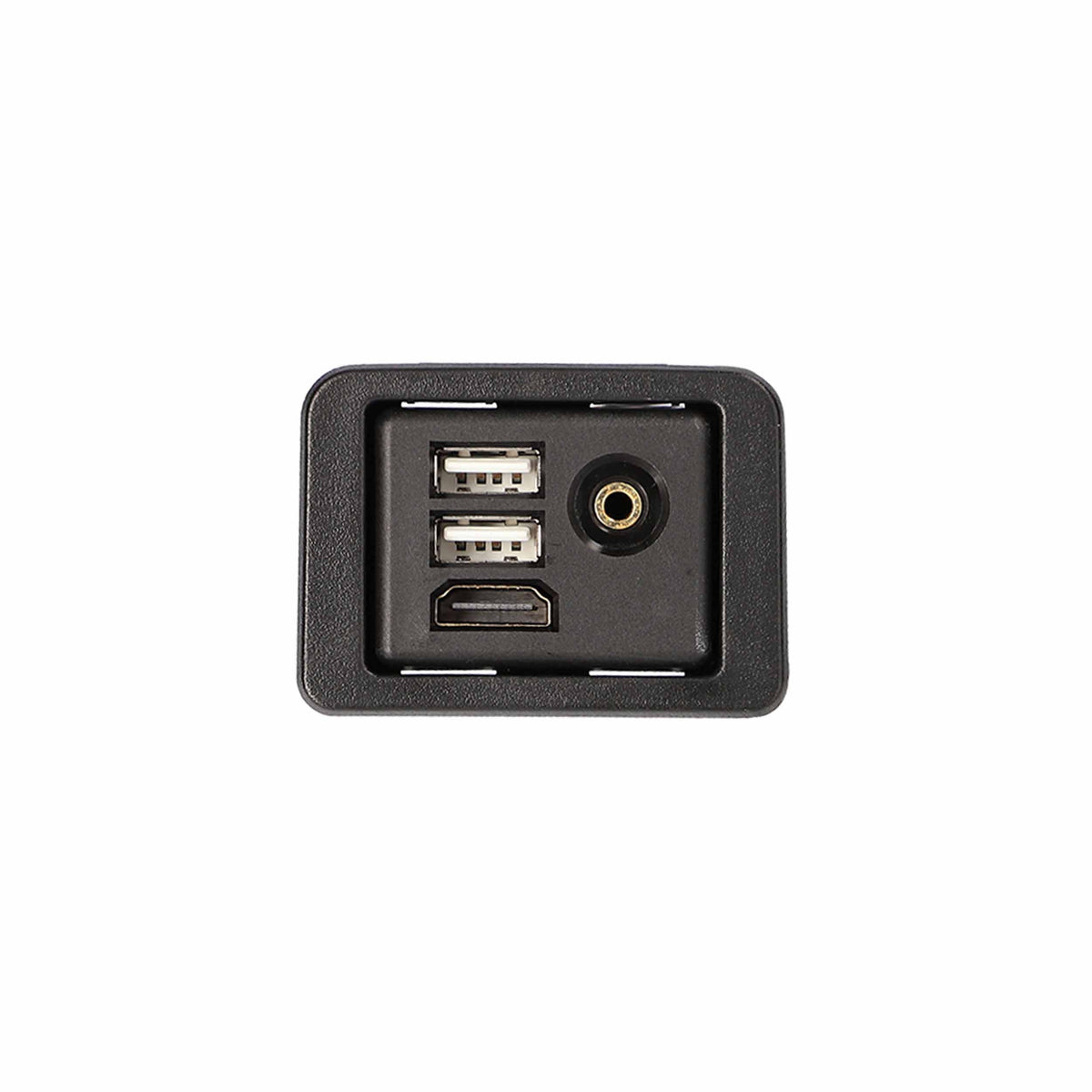USB/AUX/HDMI® Replacement Panel - Chrysler | Dodge | Jeep 2013-2017 — AXUSB-RAM1-6