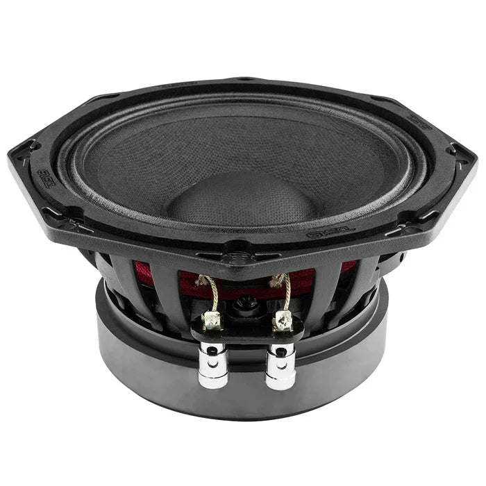 DS18 DS18 6OCT300-8 Octagonal 6" Mid-Bass Loudspeaker 300 Watts Rms 8-Ohm (each) - Car Audio