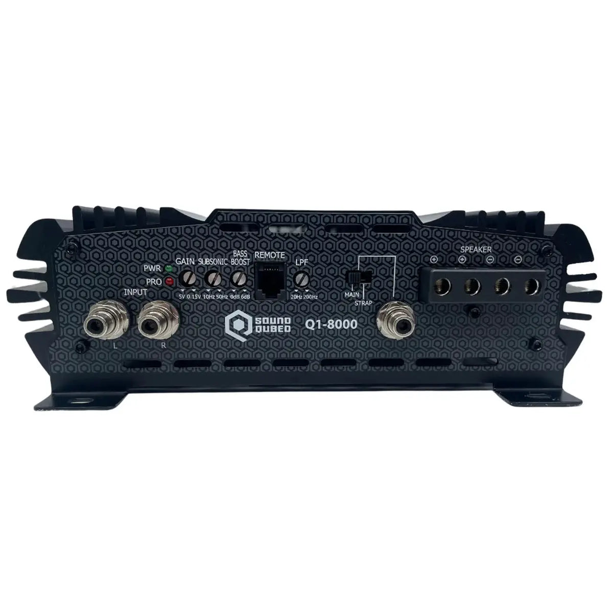 SoundQubed SoundQubed Q1-8000 18v Q-Series Mono Amplifier - Car Audio