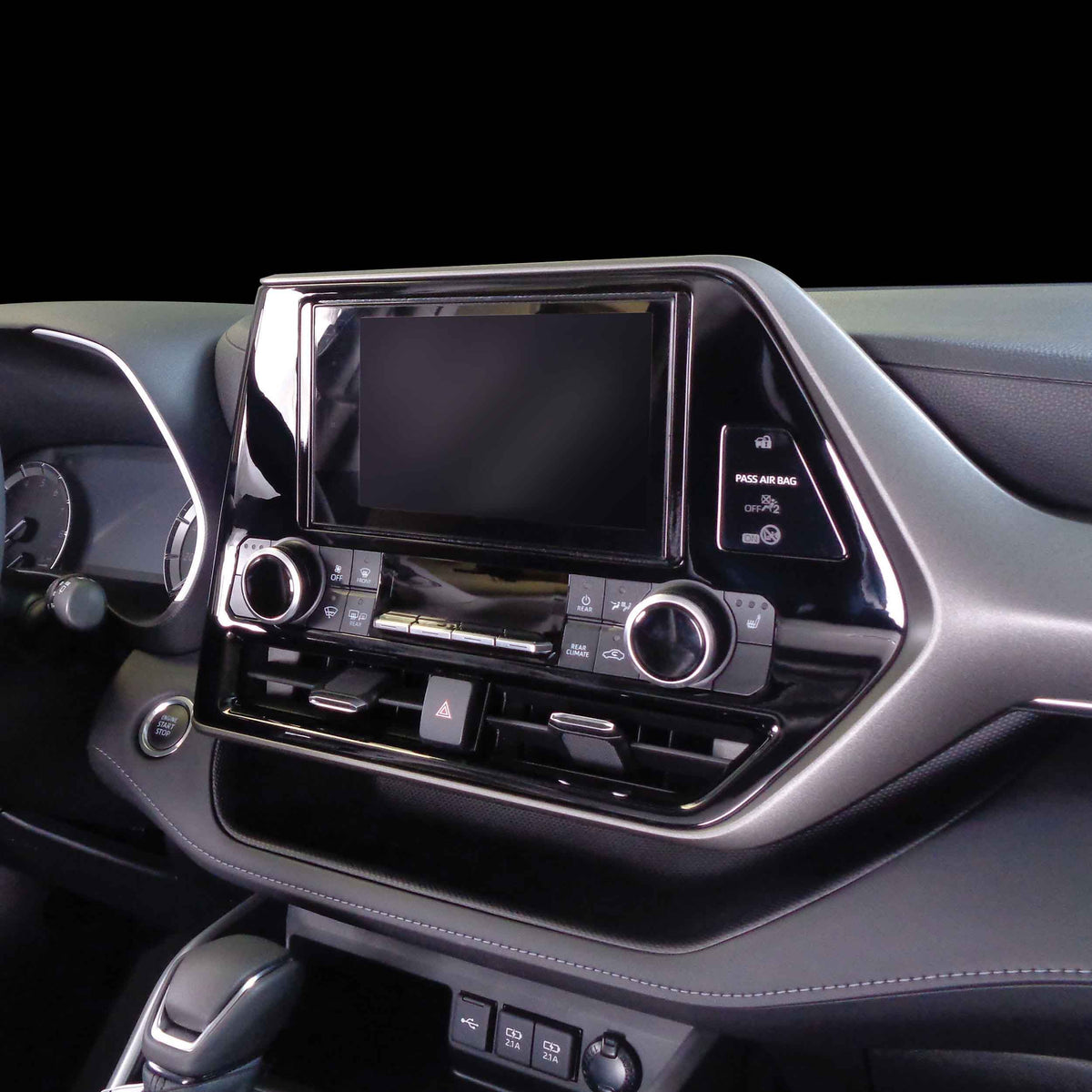 Toyota Highlander 2020-Up (without factory 12.3" screen) - Fits Pioneer 8" Radios — 108-TO7HG
