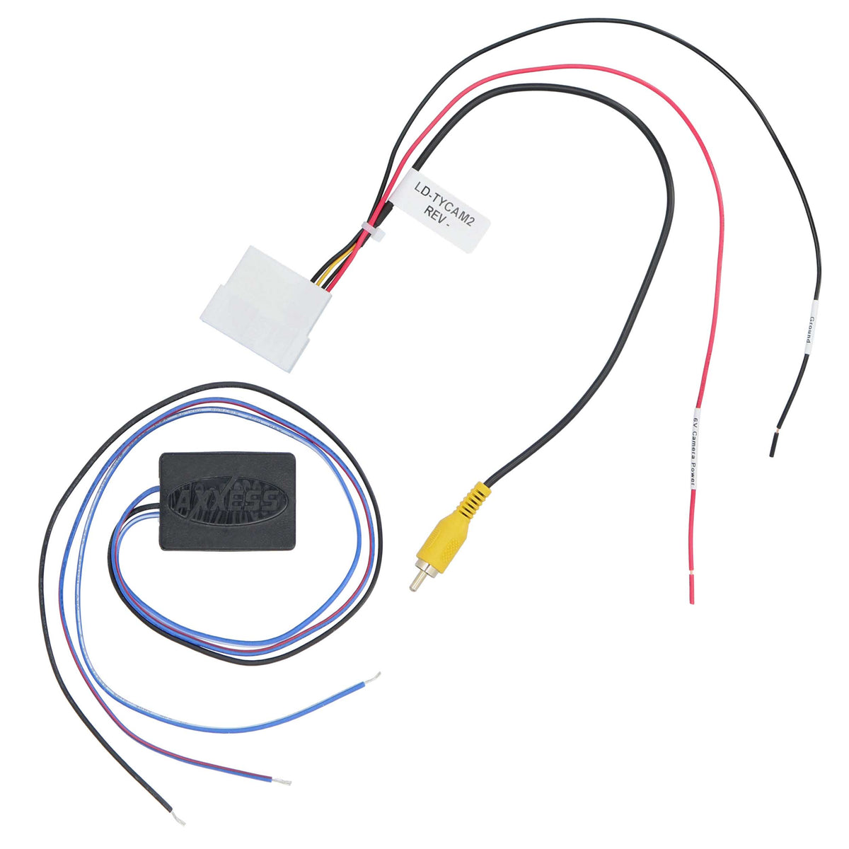 Backup Camera Retention Harness - Toyota 2006-2013 — AXBUCH-TYCAM26V