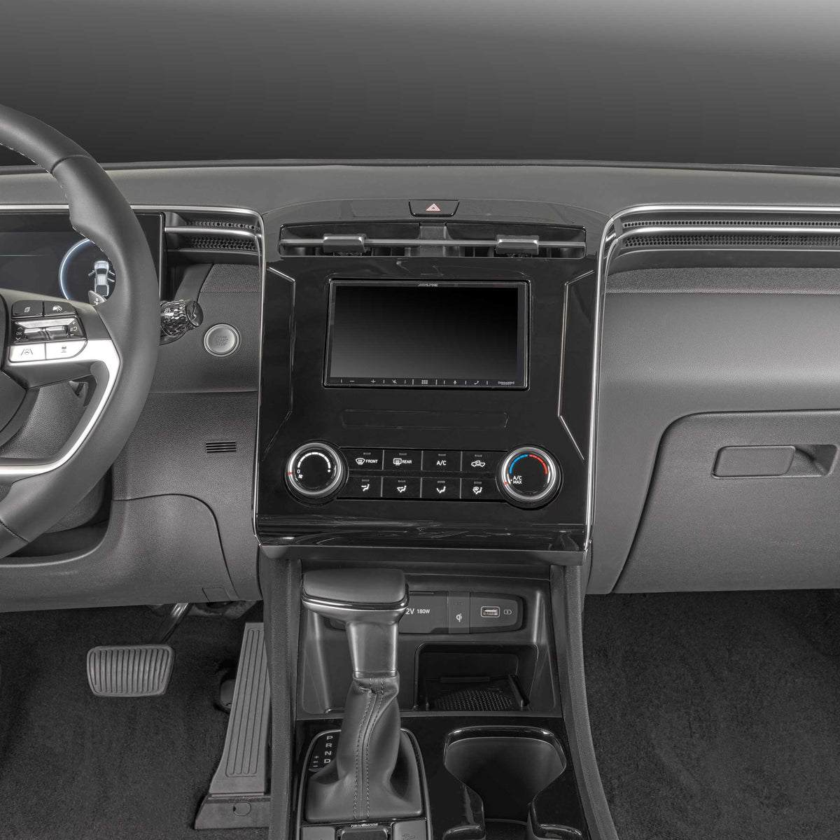 Hyundai Santa Cruz 2022-2024 (without factory NAV & with manual climate controls) — 95-7297