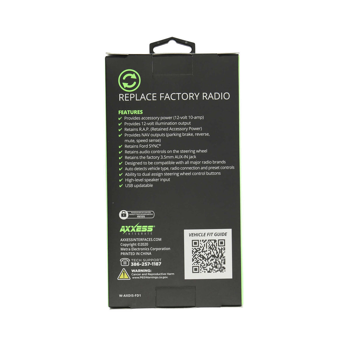 Data Interface with SWC - Ford 2006-2022 — AXDIS-FD1