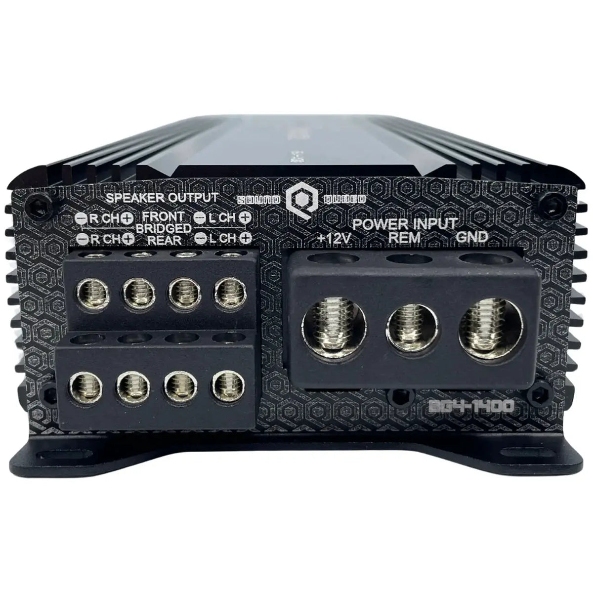 SoundQubed SoundQubed BG4-1400 1400 Watt Bagger Series Amp (Ultra Compact) - Car Audio