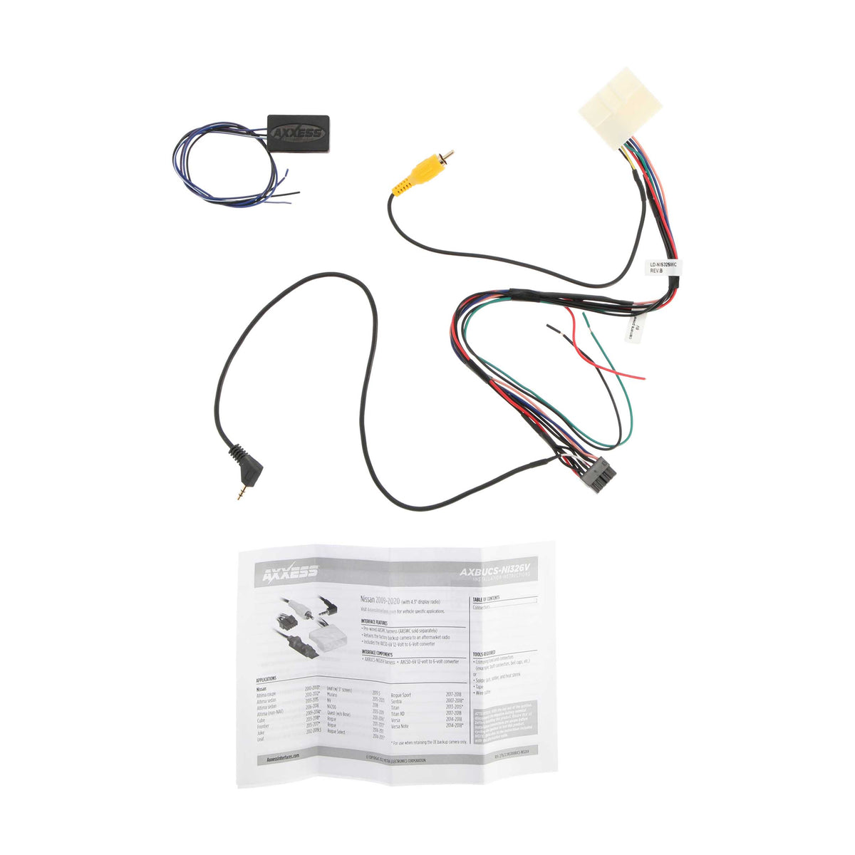 Steering Wheel Control Harness - Nissan 2007-2020 — AXBUCS-NI326V