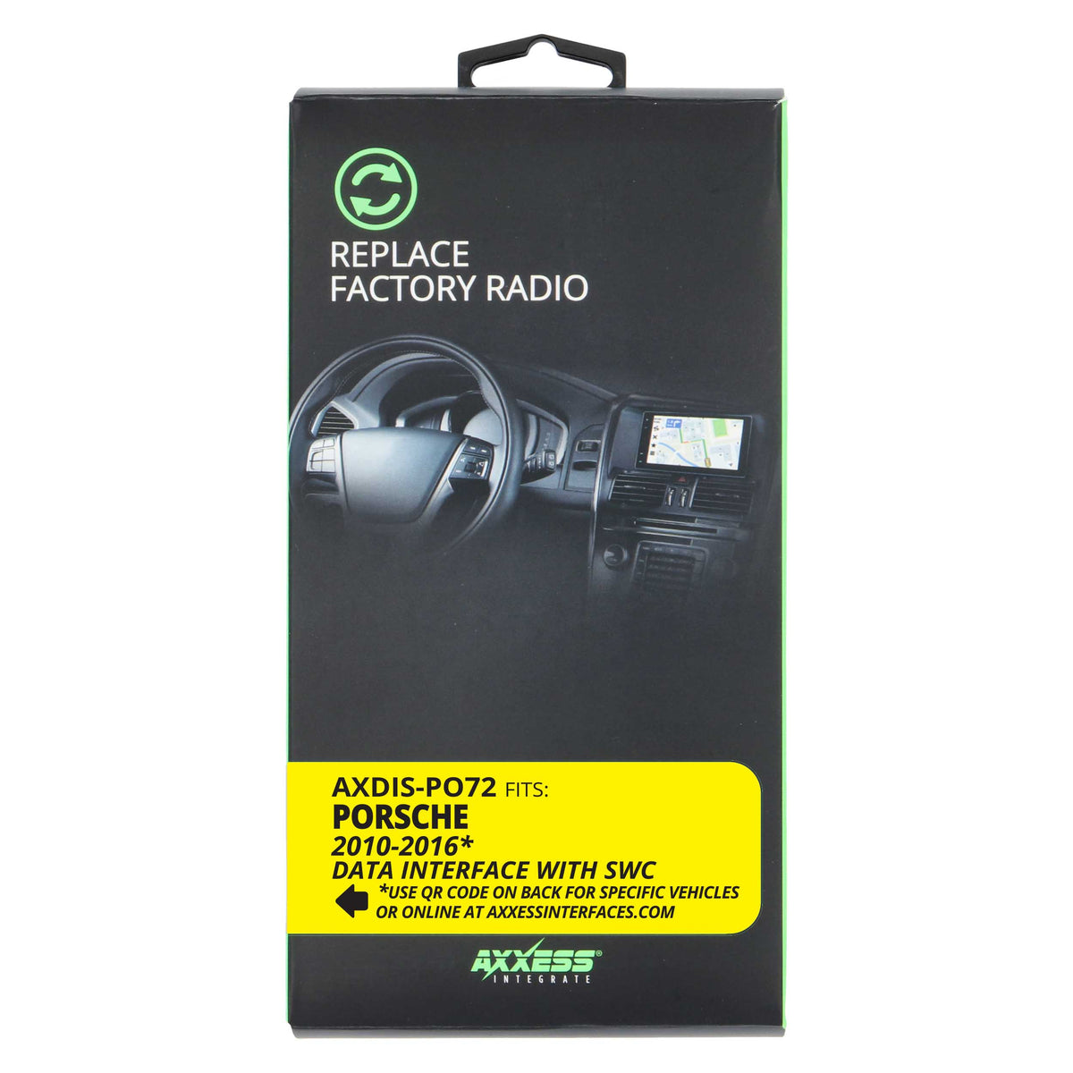 Data Interface with SWC - Porsche 2010-2016 — AXDIS-PO72