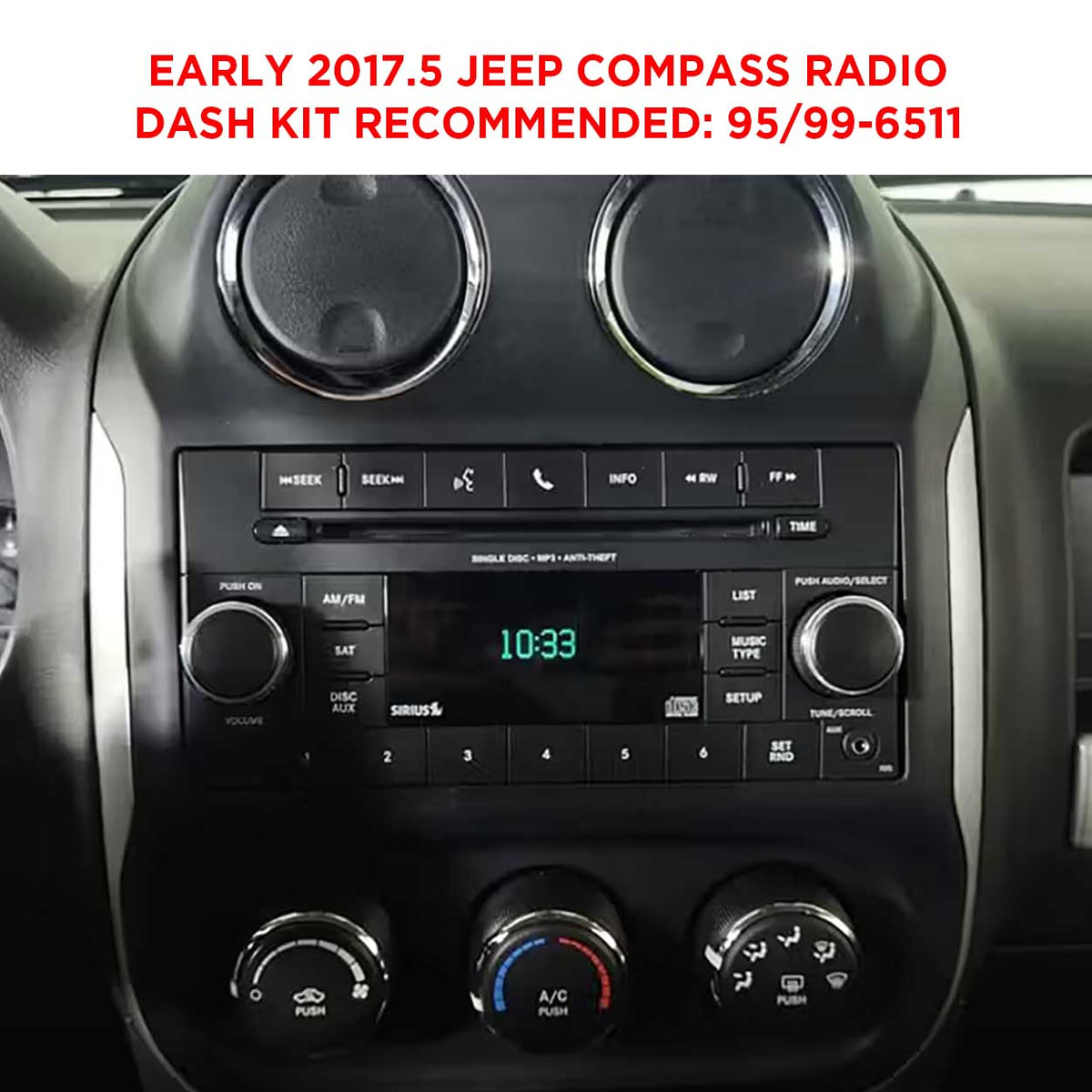Jeep Compass 2017.5-2021 — 95-6545B