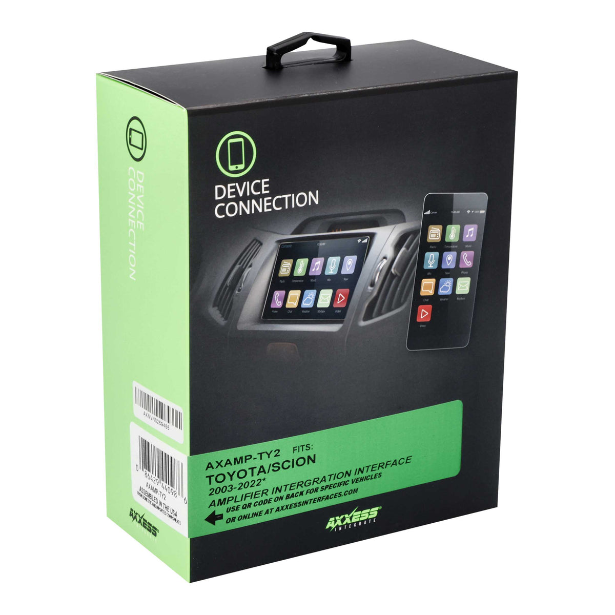 Toyota 2003-2022 (non-amplified) — AXAMP-TY2