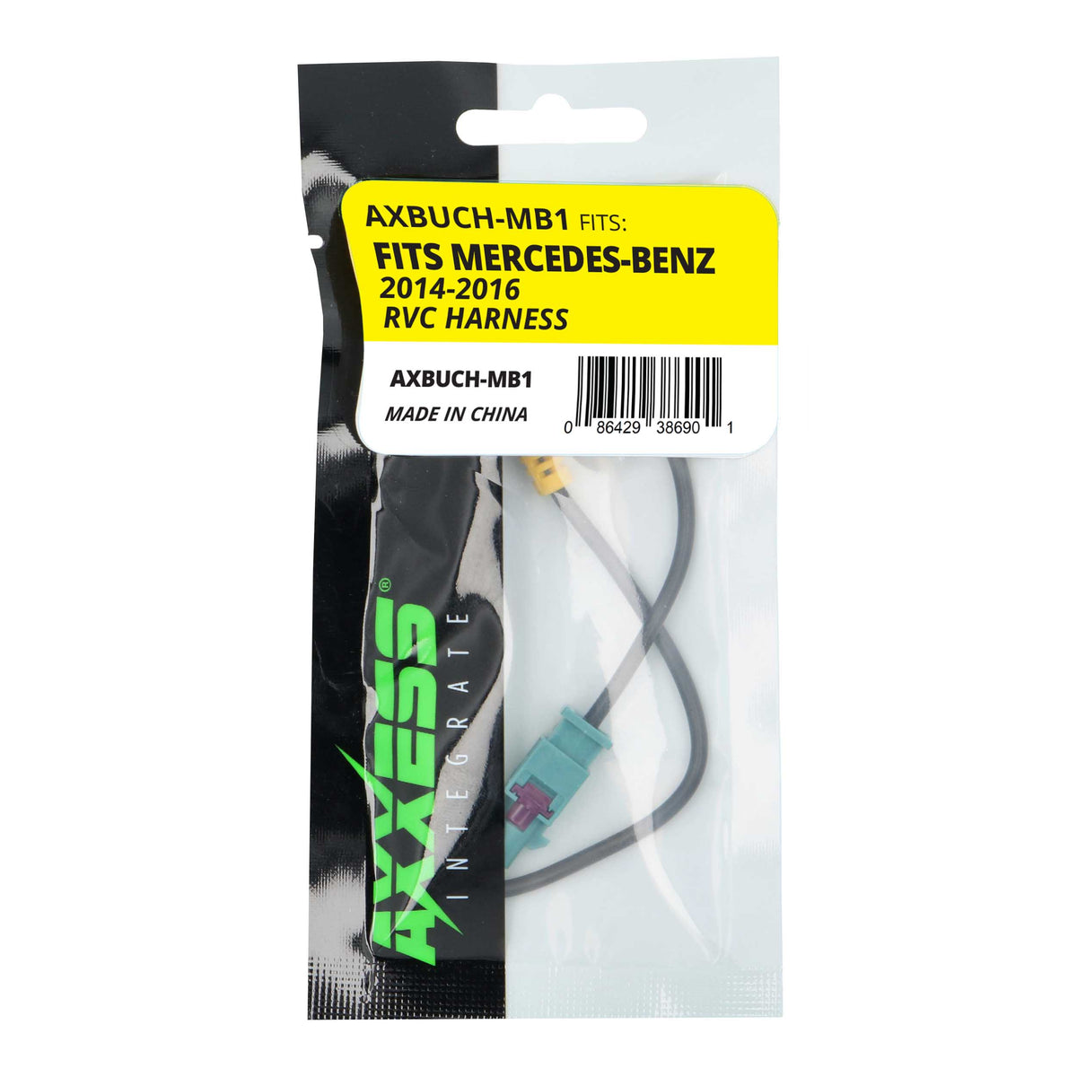 Backup Camera Retention Harness - Mercedes-Benz 2014-2016 — AXBUCH-MB1