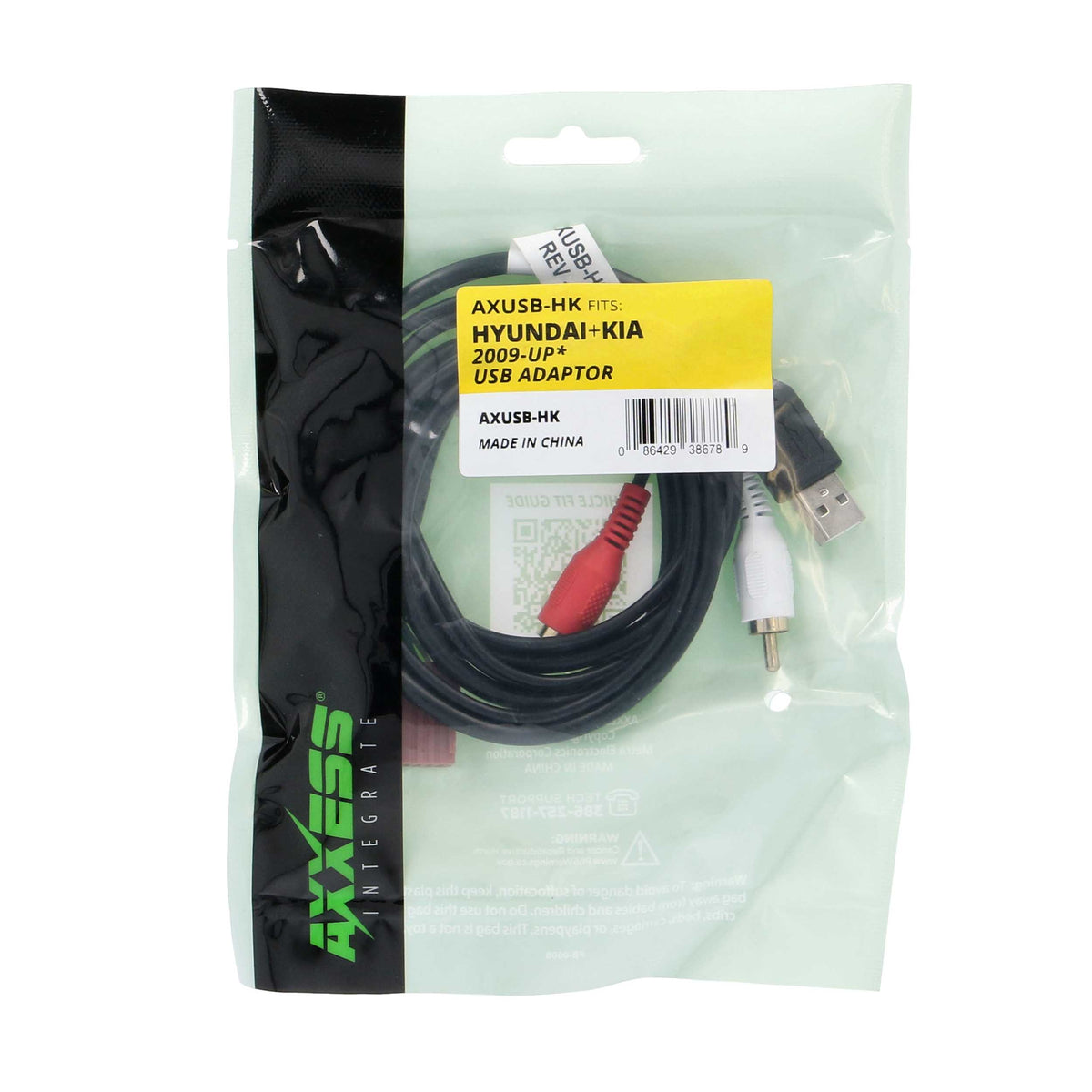 OEM USB Retention Harness - Hyundai | Kia 2009-2021 — AXUSB-HK
