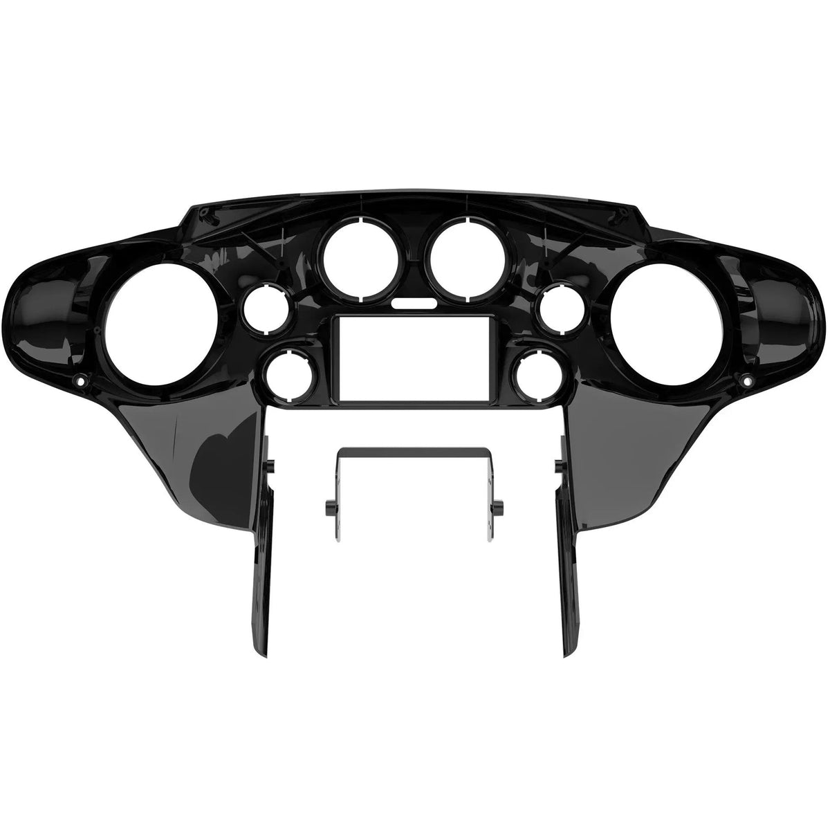 Metra Harley-Davidson FLH (Batwing Fairing) 1998-2013 - Unpainted 95-HDIF-NP - view 2