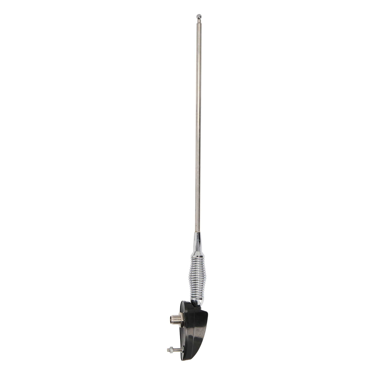 Universal Antenna with Spring | Stainless Steel | 31" — 44-US401