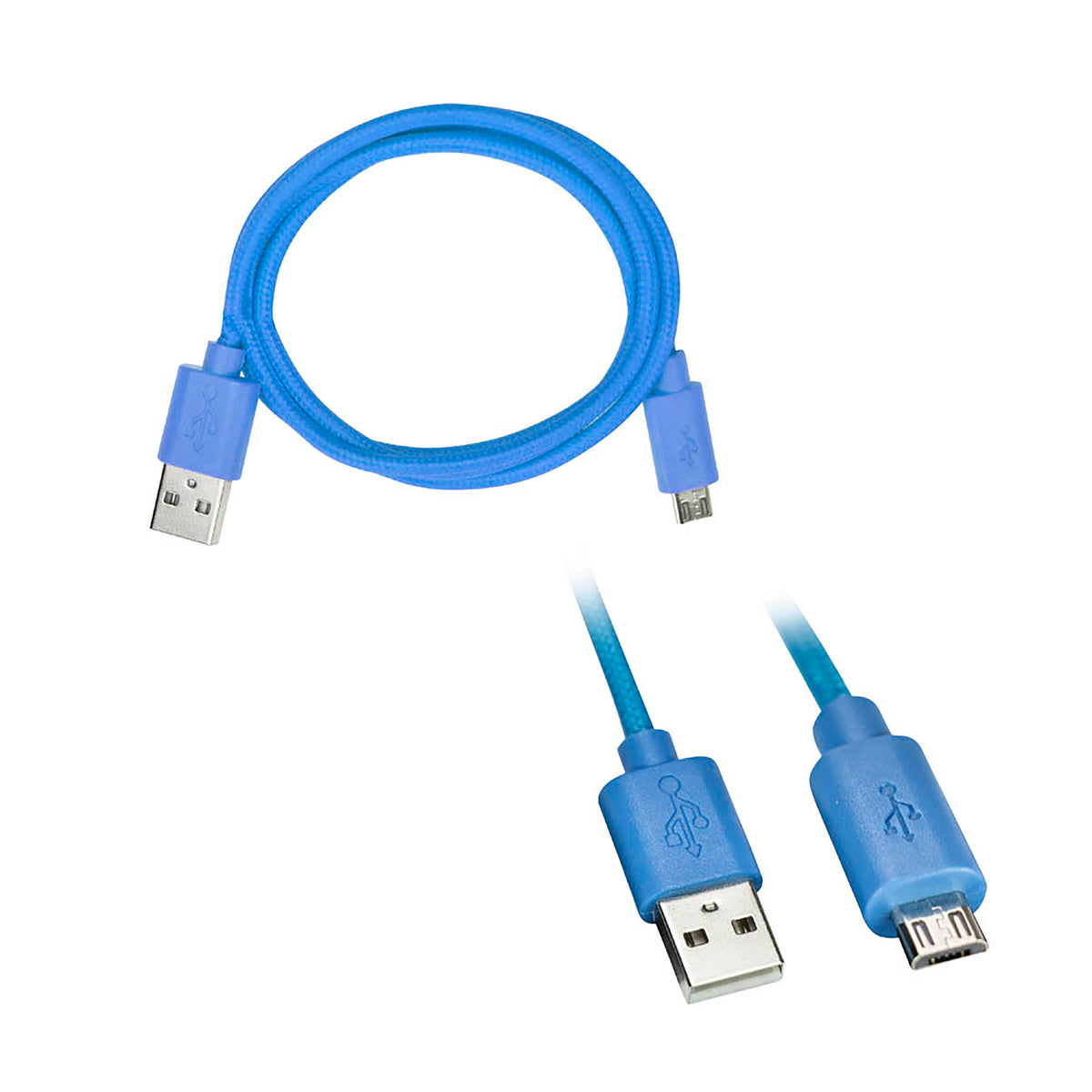 Micro “B” Replacement Cable | 3 ft. | Blue — AXMROB-BL