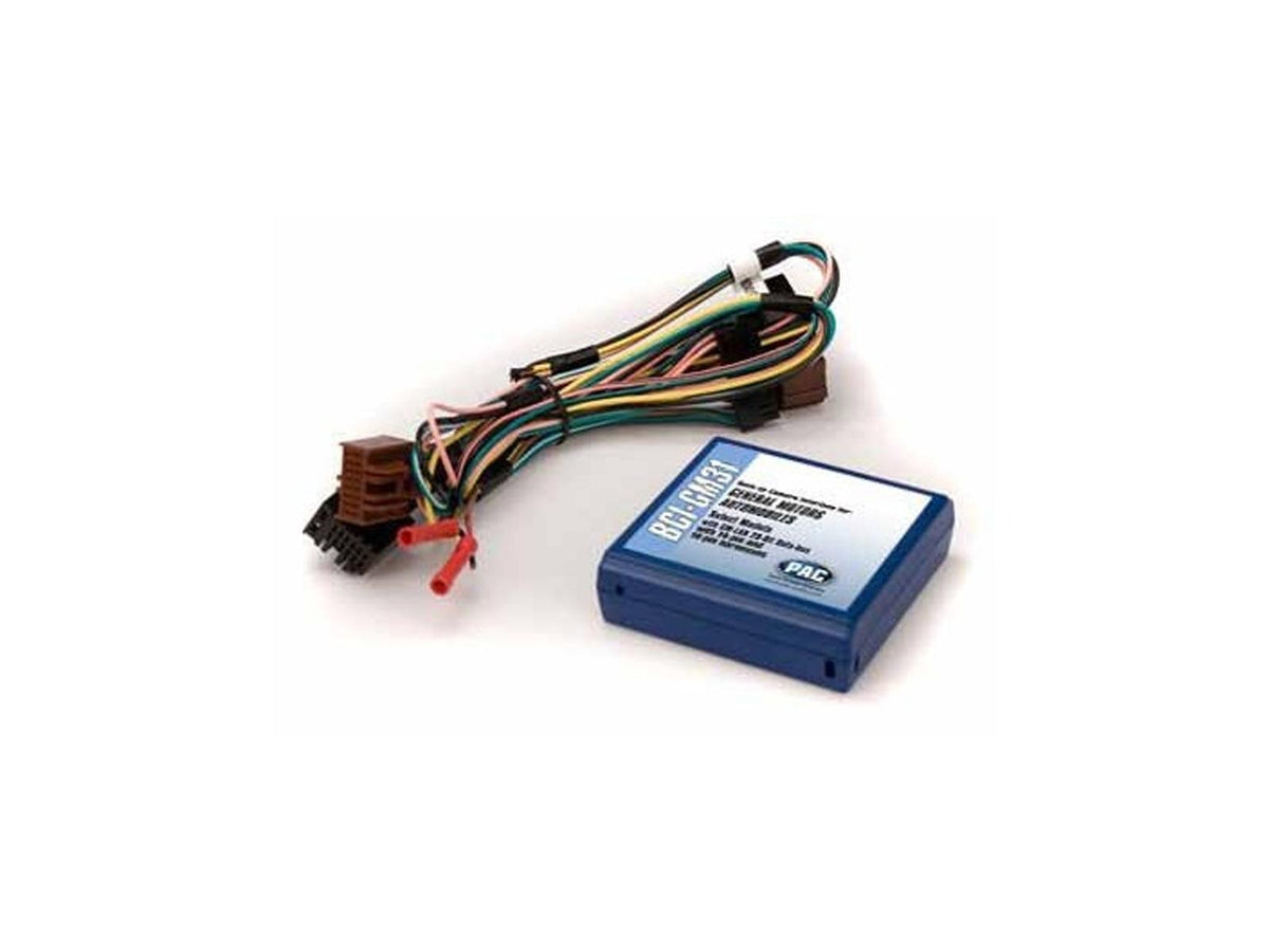 PAC BCI-GM31 — BACK UP CAMERA INTERFACE FOR SELECT GM VEHICLES