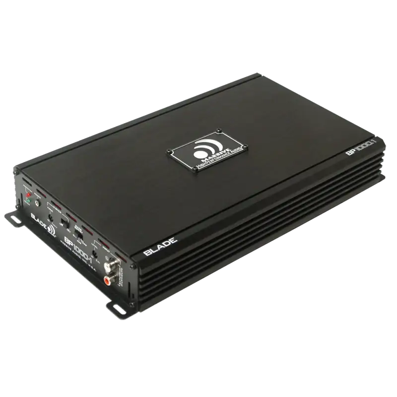 Massive Audio Massive Audio BP1000.1v2 1,000 Watt Monoblock Amplifier - Car Audio