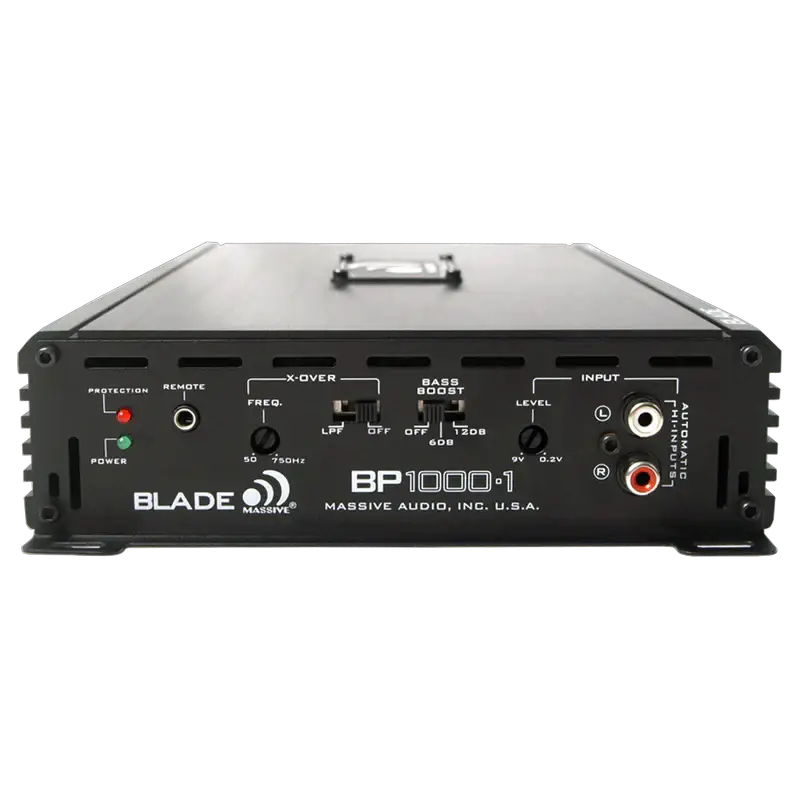 Massive Audio Massive Audio BP1000.1v2 1,000 Watt Monoblock Amplifier - Car Audio
