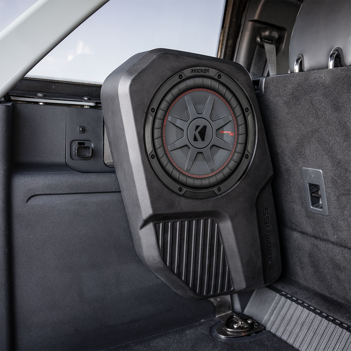 2021-2026 Ford Bronco 4-Door Plug-&-Play Complete 10" Subwoofer Kit