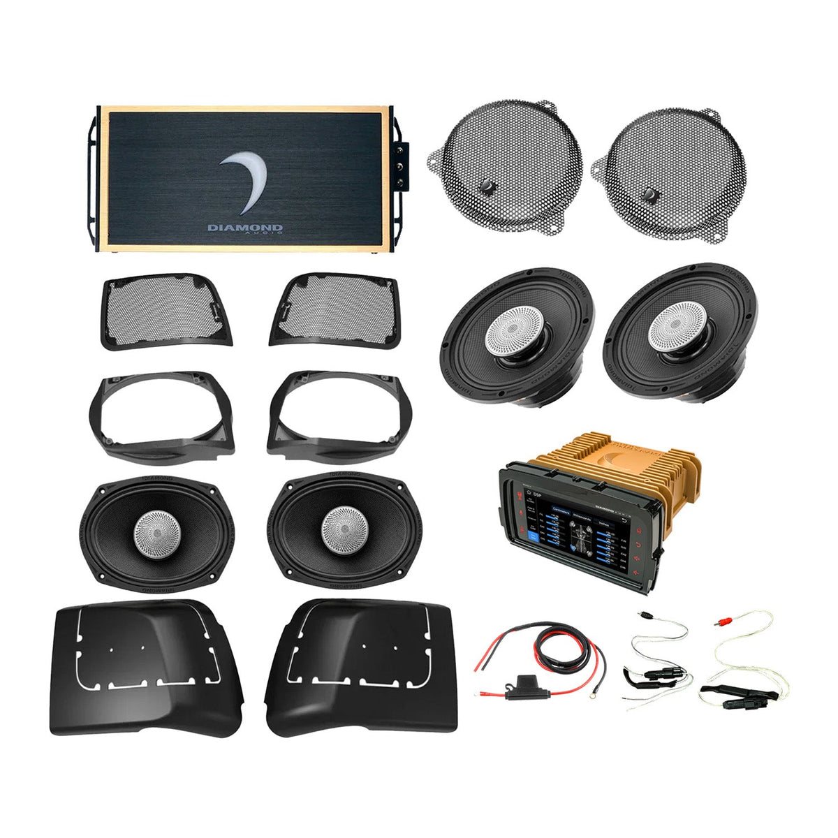 Diamond Audio DA1423SGSP5R Harley-Davidson Audio System